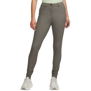 Lululemon City Sleek Slim-Fit 5 Pocket High-Rise Pant size 30 in Grey Sage